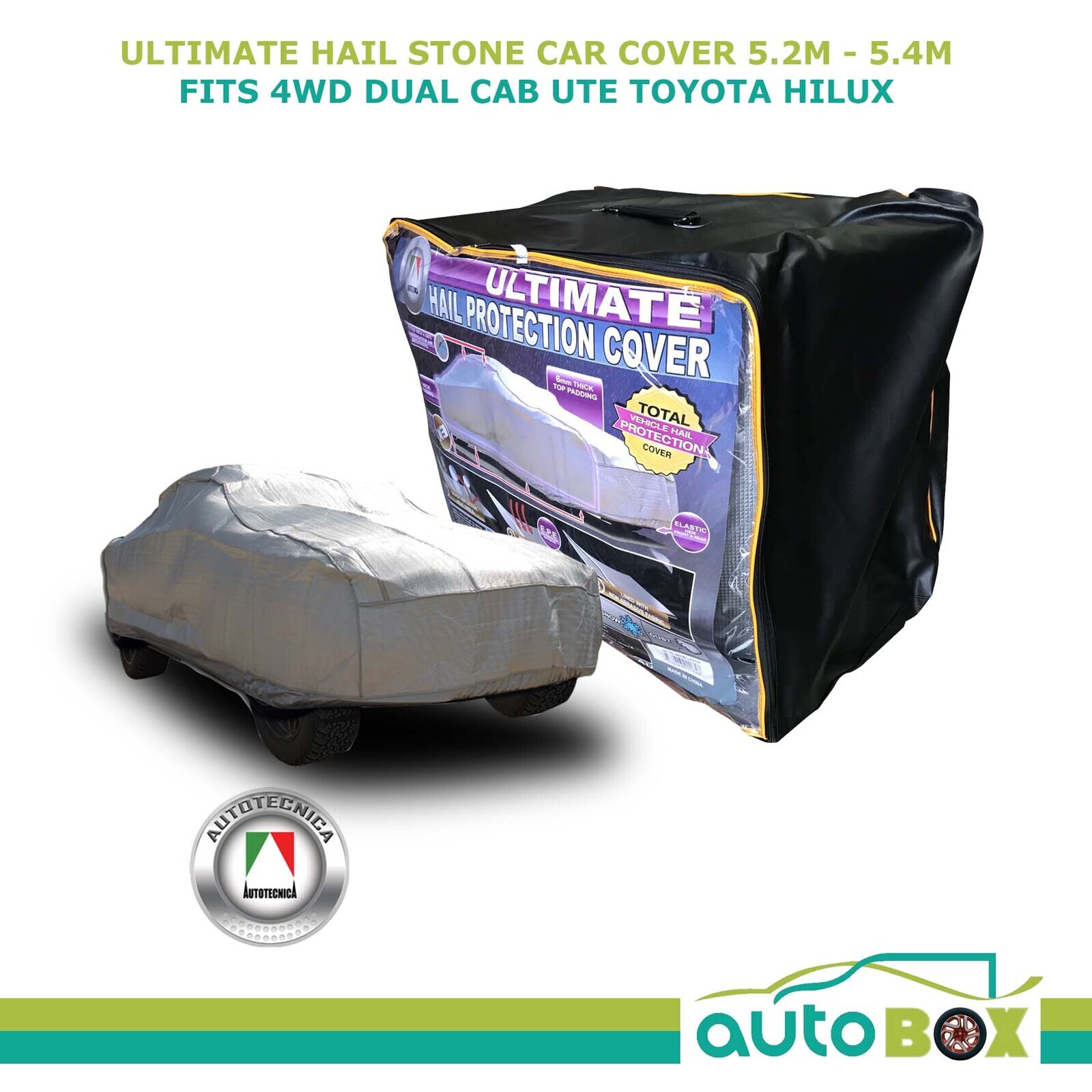 Hail protection cover Toyota C-HR - COVERLUX Maxi Protection