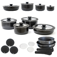 Royal Kitchenware Easy Pack Stackable Pots Set