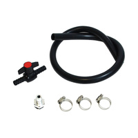 SAAS Oil Catch Can Petcock Drain Tap Kit Hose