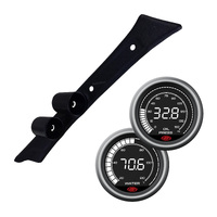 Pillar Pod w/ Digital Oil Pressure and Water Temp Gauges fit Landcruiser 80