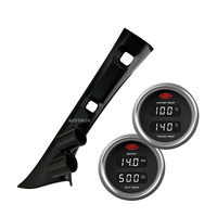 Pillar Pod Digital Gauges for Mitsubishi Triton MQ 2015 On Boost EGT Trans Water