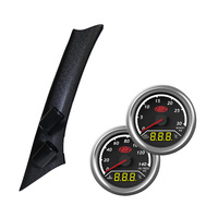 Dual Pillar Pod w/ 2in1 Digital Trax Gauge VE Holden Commodore Series 1 & 2