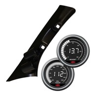 Pillar Pod Colorado D-Max MU-X 2012-16 w/ Digital 0-30 BOOST & OIL TEMP Gauge