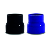 SAAS Silicone Hose Straight Reducer 51mm to 63mm ID x 76mm long Black or Blue [Colour: Blue]