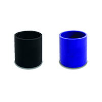 SAAS Silicone Hose Straight 45mm Internal Diameter x 76mm long Black or Blue