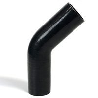 45Deg Silicone Hose 57x57 BLK