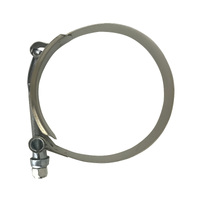 SAAS Hose Clamp T-Bolt Stainless Steel [Colour: Stainless Steel] [Internal Diameter: 102mm]