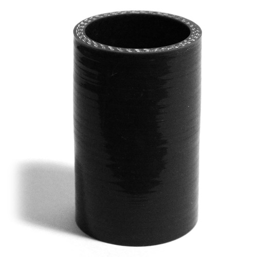 Straight 4 Ply Silicone Hose 38x38x76mm Black