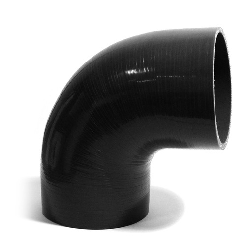 90Deg Siliconehose 102x102 BLK