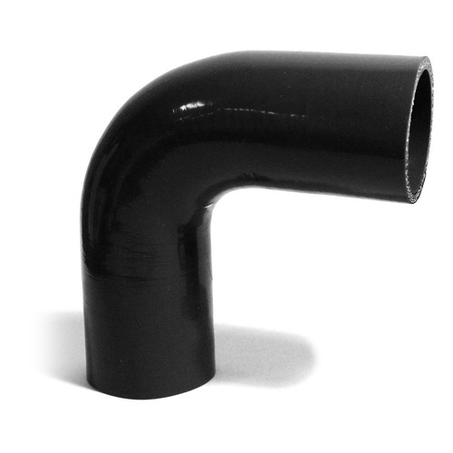 90Deg Silicone hose 51x51 BLK